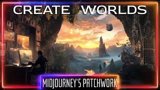 Patchwork - The Ultimate AI World-Building and Storytelling Application - from Midjourney