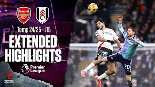 Fulham vs. Arsenal | Highlights Premier League | Jornada 15 | Telemundo Deportes