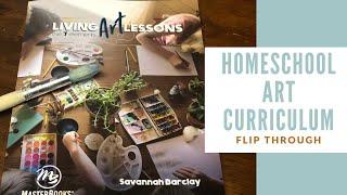 Living Art Lessons the 7 Elements: Masterbooks Flip Through || Homeschool Elementary Art Curriculum