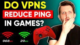 Does VPN reduce ping in games? 