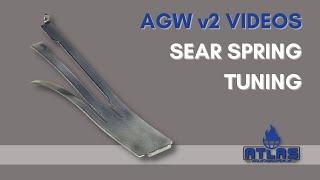 Sear Spring Tuning v2, Atlas Gunworks