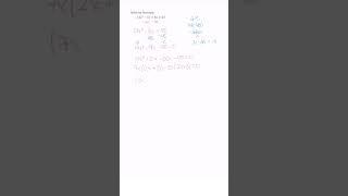 Factoring using the AC method #algebra #factoring #maths #mathhelp #solvingquadraticequations