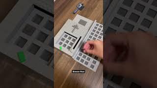 Crafting Minecraft Mace BUT Lego!