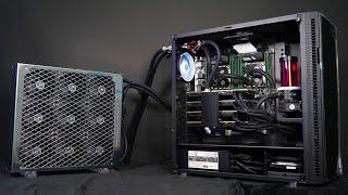 $21000 Quad TITAN RTX and dual CPU Workstation