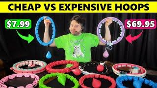 Are Cheap Infinity Weighted Hula Hoops Worth Buying? Cheap VS Expensive Smart Hoop Review Comparison