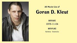 Goran D. Kleut Movies list Goran D. Kleut| Filmography of Goran D. Kleut