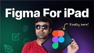 Figma For iPad is Here! — What's GOOD ️ & What's BAD  (Figjam For iPad)