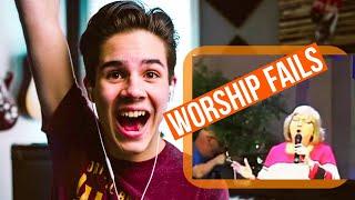 Worship Leader Reacts To CRINGEY #WORSHIPFAILS