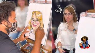 Speed Caricatures by Alani J * Drawing in Tampa today (REAL TIME!)