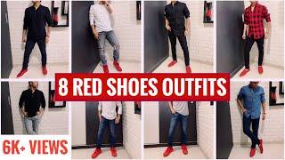 8 ways to style RED SHOES (Part 1) | Denim&Dior | Fashion & Lifestyle