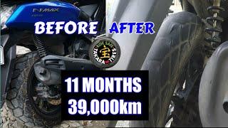 CORSA PLATINUM CROSS S FINAL REVIEW AFTER 11 MONTHS || NMAX 155 TIRE UPGRADE