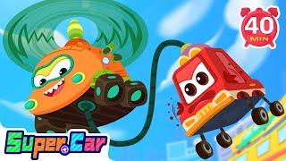 Super Cars in Trouble, Let’s Save the Day! | Exciting Car Cartoons & Fun Kids Songs