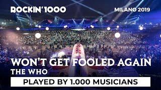 Won't Get Fooled Again - The Who / Rockin'1000 at Milano-Linate