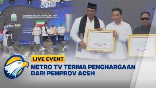 LIVE EVENT - Momen Pemberian Penghargaan dari Pemprov Aceh