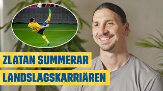 ZLATAN REAGERAR PÅ SINA BÄSTA LANDSLAGSMÅL!