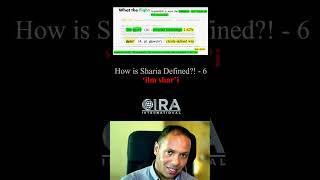 Teaser s Sharia Law - How is Sharia Defined?! 6 | @CIRAInternational  | @LloydDeJongh