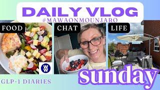 SUNDAY VLOG - Food, friendship and some new shade ️ #mawaonmounjaro #glp1diaries #wwuk