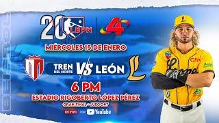 Tren del Norte  Leones de León  - LBPN 2024 – 2025 (JUEGO 7  - SERIE FINAL)