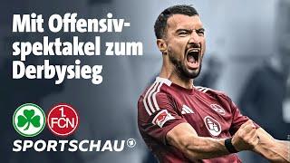 Greuther Fürth - 1. FC Nürnberg Highlights 2. Bundesliga, 9. Spieltag | Sportschau Fußball