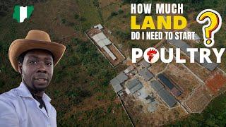 How Much Land Do I Need to Start a Poultry Farm @EmperorkuyeFarms