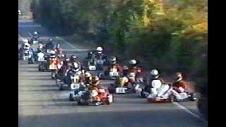 VINTAGE ESPN! 1989 SPRINT KART RACING! PISTON PORT CHAMPIONSHIP! ADAMS CART TRACK, RIVERSIDE CAL!