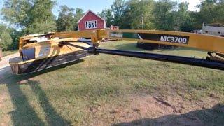 ALL NEW VERMEER MC3700 CENTER PIVOT MOWER CONDITIONER  #SLCFarms #Vermeerhaytools #hayproduction