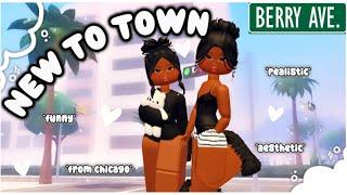 NEW TO TOWN!! *FUNNY* |BERRY AVENUE ROLE-PLAY|