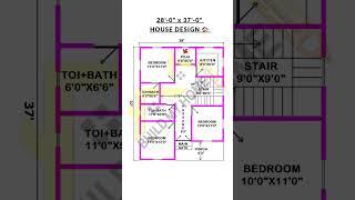 28 x 37 new house design/ 28 x 37 home design/ 28 x 37 ghar ka naksha/ #buildmyhome #shorts #home