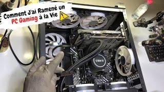 Réparation d'un PC asus  Gaming : Résolution d'une Panne Totale – Pas à Pas