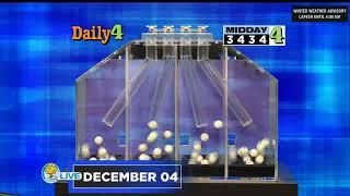 Michigan Lottery Evening Draws for Wednesday December 04, 2024