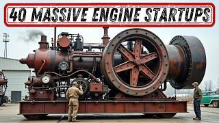 40 RARE OLD ENGINE STARTUP SOUNDS That Will SHOCK Your Ears!