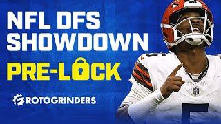 Showdown for Thursday Night Football - Week 12 NFL DFS Picks & Strategy