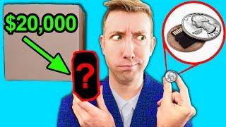 SPY GADGETS in REAL LIFE - $20,000 EBAY MYSTERY BOX Challenge Unboxing Haul!