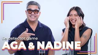 Aga Muhlach and Nadine Lustre Play a Lie Detector Drinking Game | Filipino | Rec•Create