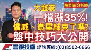 20250109 陳奇琛分析師｜大盤震，一檔漲35%!僑威、微星結束了嗎? 盤中技巧大公開!!｜達運、上詮、僑威、微星、波若威、聯鈞、和椿、盟立、緯穎