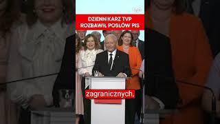 Dziennikarz TVP World po angielsku do prezesa PiS. Szybko go wyśmiali