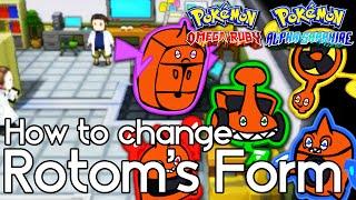 How to Change Rotom’s Form – Pokemon Omega Ruby and Alpha Sapphire – Pokemon ORAS How To