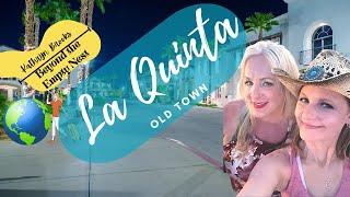 La Quinta California, Checking out Old Town La Quinta. Shops and Restaurants (2022).  Travel Vlog.