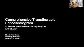 Echo Core Curriculum: Comprehensive Transthoracic Echocardiogram