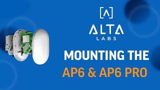 Mounting the AP6 & AP6 Pro | Alta Labs I Powertec Wireless Technology