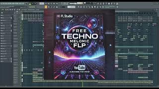 Get This Techno Melodic FL Studio Project (FLP) for Free!