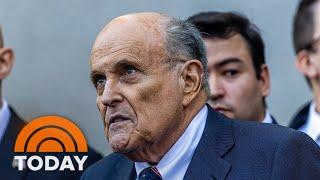 Rudy Giuliani turns over assets to two Georgia election workers