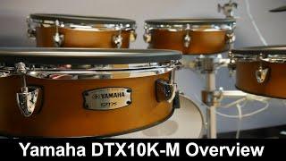 Yamaha DTX10K-M Electronic Drum Kit Overview