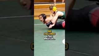 She CHALLENGED a Male Wrestler… but was it worth it? 