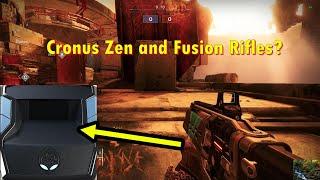 Does Cronus Zen work on fusion rifles in Destiny 2?