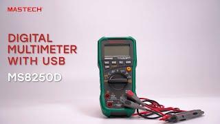 MASTECH MS8250D Digital Multimeter with USB