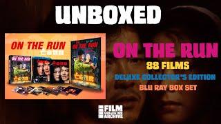 UNBOXED | On the Run | 88 Films Deluxe Collector's Edition Blu Ray Box Set