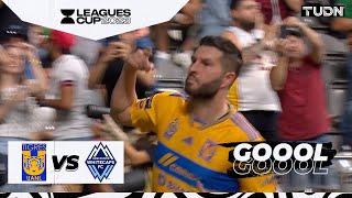 ¡EL GOL DEL TORNEO! Gignac lo hace |  Tigres 1-1 Whitecaps | Leagues Cup 2023 | Cortesía @AppleTV