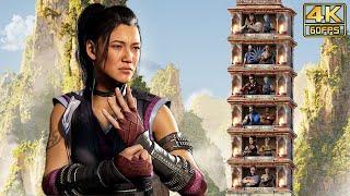 Mortal Kombat 1 (PS5) LI MEI Klassic Towers Gameplay @ 4K 60ᶠᵖˢ 