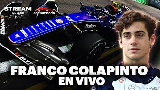 EN VIVO  FRANCO COLAPINTO en la FÓRMULA 1 junto a CARBURANDO | Vivilo en TyC Sports